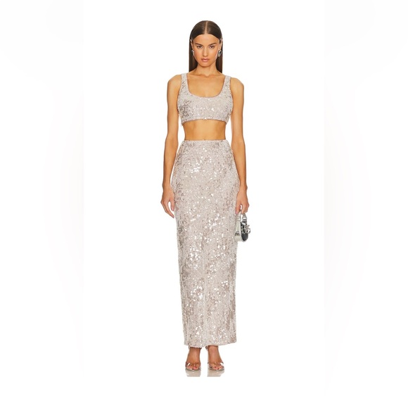 Michael Costello Marlene Maxi Skirt Size XS - Picture 3 of 6